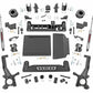 Fits Toyota Tundra 2WD/4WD (2022-2024) 4 Inch Lift Kit; 70430