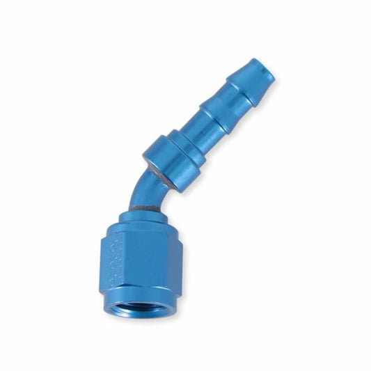 Earls Super Stock™ 45 Degree -4 Female to 1/4 Barb - 704645ERL
