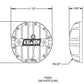 B&M Hi-Tek Aluminum Differential Cover for GM 8.875-inch 12-bolt Car - 70500