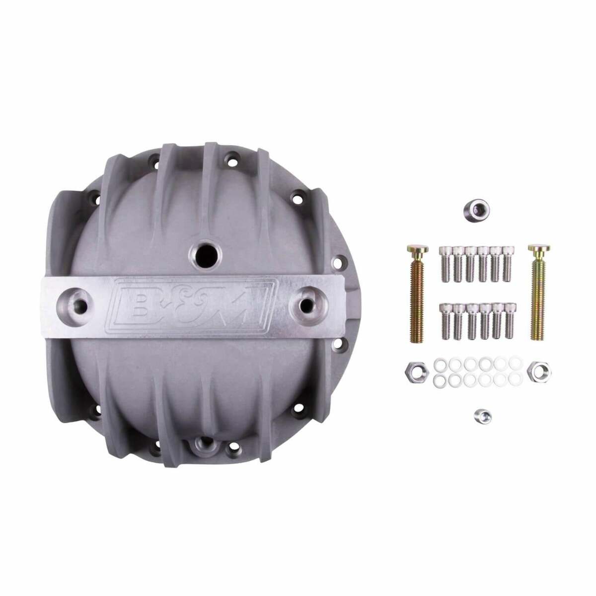 B&M Hi-Tek Aluminum Differential Cover for GM 8.875-inch 12-bolt Car - 70500