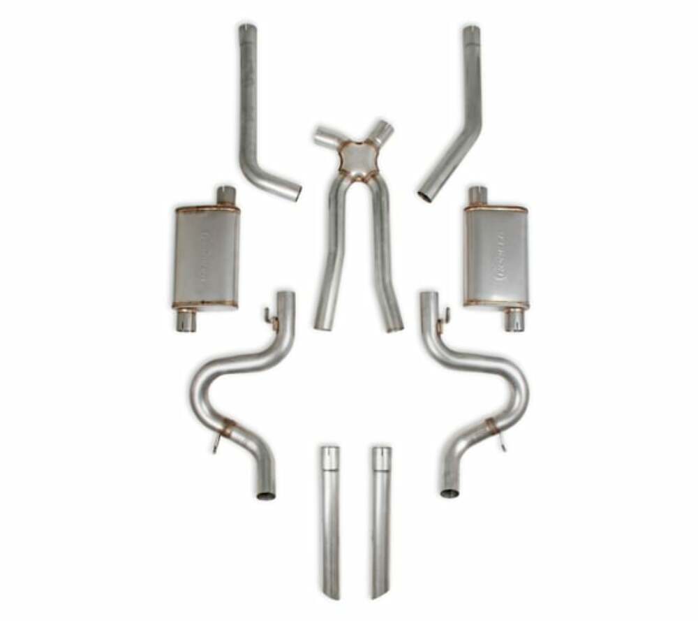 Fits 1979-1988 Chevrolet Monte Carlo; LS Swap Exhaust System - 70501363-RHKR