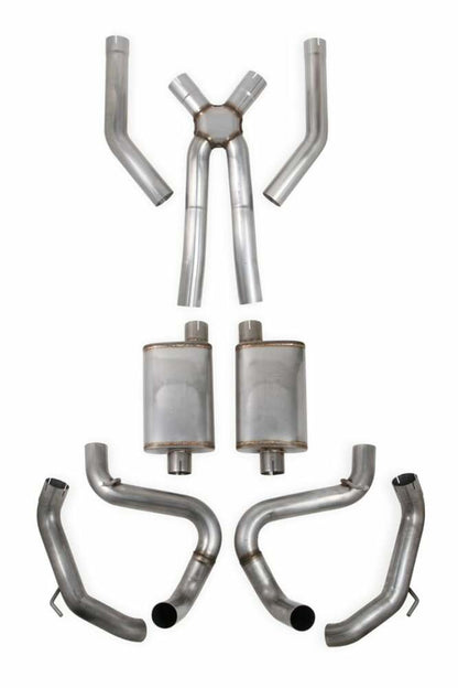 Fits 1970-1974 Camaro, 3", LS Swap Exhaust System- S/S 70501386-RHKR