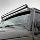 Fits Wrangler JK(07-18) LED Light Windshield Mnt 50" Black Dual DRL 70504BLDRL