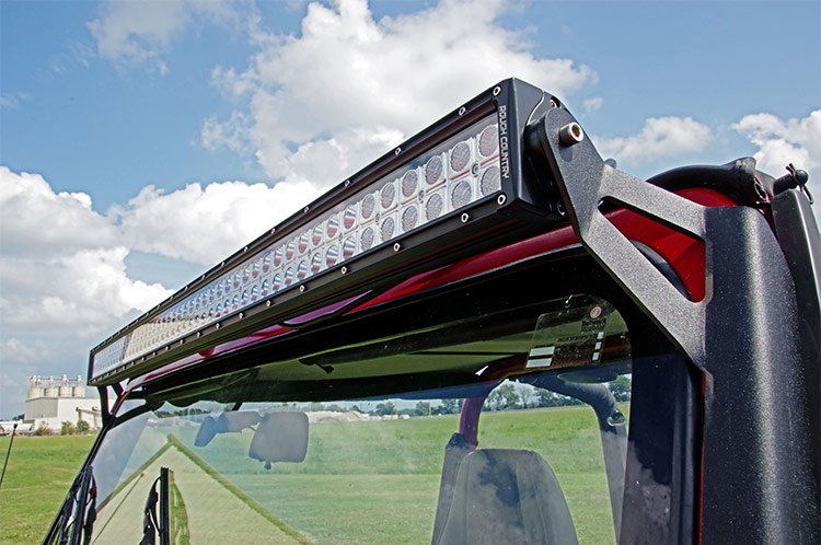 Fits Jeep Wrangler YJ(87-95) LED Light Mount Upper Windshield 50" Straight 70508