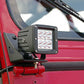 Fits Jeep Wrangler YJ (87-95) LED Light Mount Lower Windshield Pod Pair 70510