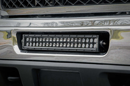 Fits Chevy Silverado 2500 HD 4WD (2011-2014) LED Light Mount; Bumper; 20"; 70522