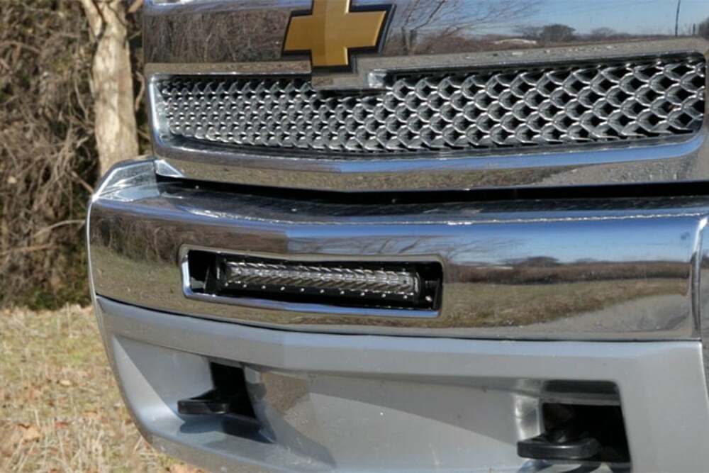 Fits Silverado 1500(07-13) LED Light Mount Bumper 20" 70523