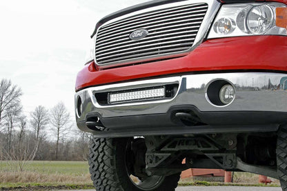 Fits Ford F-150 2WD/4WD (2006-2008) LED Light Mount; Bumper; 20"; 70527