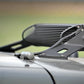 Fits Jeep Wrangler JK (07-18) LED Light Mount; Hood; 20"; 70533