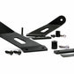 Fits Jeep Wrangler JK (07-18) LED Light Mount; Hood; 20"; 70533