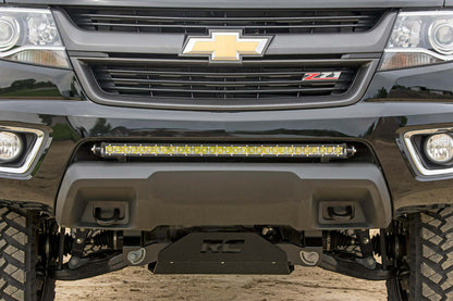 Fits Chevy/GMC Canyon/Colorado 2&4WD (15-22) LED Light Mount; Bumper; 30"; 70536