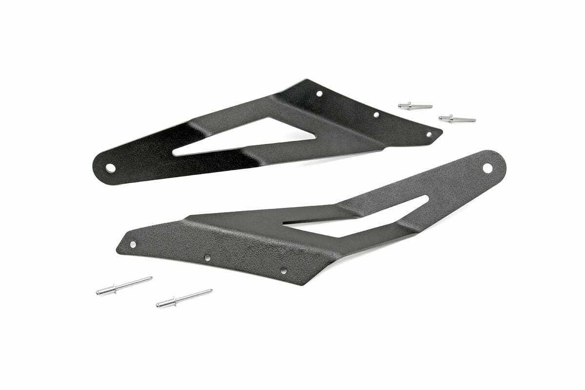 Fits Dodge 1500 2&4WD (02-08) LED Light Mount Upper Windshield 54" Curved 70538