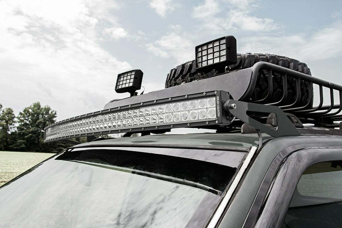 Fits Jeep Grand Cherokee ZJ(93-98) LED Light Mount Upper Windshield 50" 70567