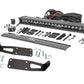 Fits Ram 2500 (10-18) LED Light Bumper Mount 20" Black Single Row DRL 70568BLDRL