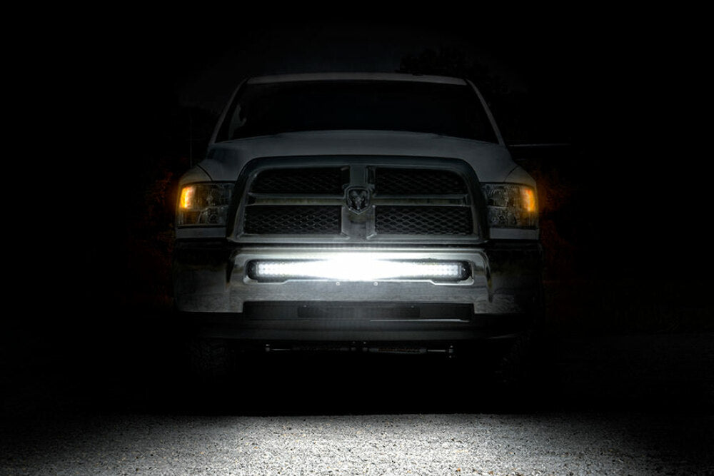 Fits Ram 2500/3500 4WD (2010-2018) LED Bumper Mount; 40" Curved; 70569