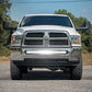 Fits Ram 2500/3500 4WD(10-18) LED Light Bumper Mount 40" Black Dual Row 70570B