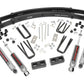 Fits Toyota Truck 4WD (1984-1985) 3 inch Lift Kit; Rear Blocks; 705N3