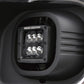 Fits Ford F-250/F-350 SD (11-16) LED Light Kit; Fog Mount; 2" Black Pair; 70622