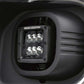 Fits Ford F-250/F-350 SD (11-16) LED Light Kit; Fog Mount; 2" Black Pair; 70622