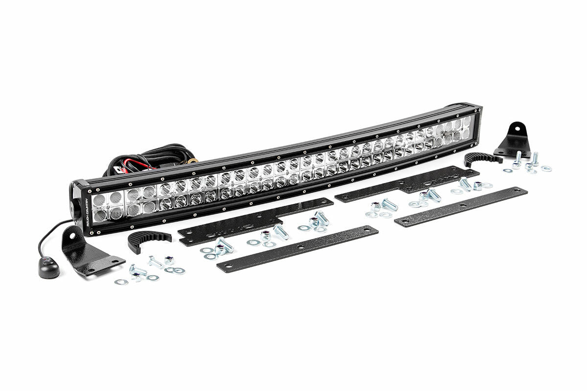 Fits Silverado 1500(14-15) LED Light Behind Grille Mount 30" Black 70624