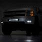 Fits Silverado 2500 HD (11-14) LED Light Fog Mount Dual 2" Black Pair 70628