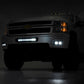 Fits Silverado 2500 HD/3500 HD(11-14) LED Light Fog Mount 2" Black Pair 70628DRL
