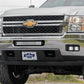 Fits Silverado 2500 HD/3500 HD(11-14) LED Light Fog Mount 2" Black Pair 70628DRL