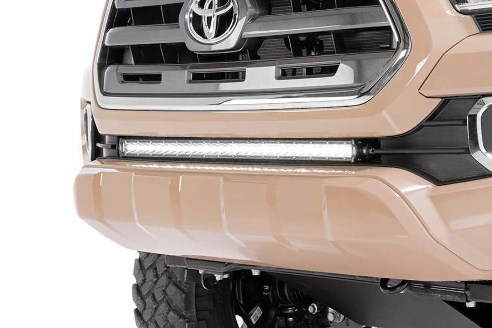 Fits Tacoma(16-23) LED Light Lower Grille Mount 30" Black Single Row 70668