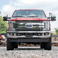 Fits Ford F-250 SD (17-19) LED Light Kit; Grille Mount; 8" Black Pair; 70697