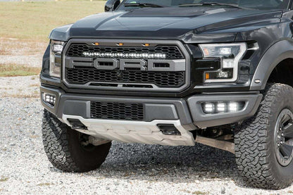 Fits Ford Raptor4WD(17-20) LED Light Kit Grille Mount 30" Black Single Row 70702