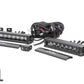 8 Inch Black Series LED Light Bar; Single Row; Cool White DRL; Pair 70728BLDRL