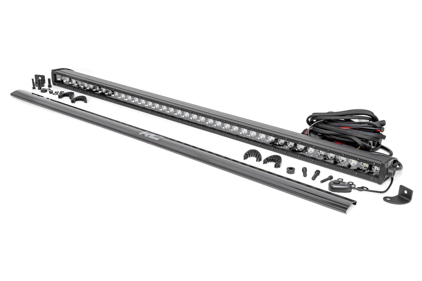40 Inch Black Series LED Light Bar; Single Row 70740BL