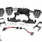 Fits Silverado 1500/2500HD/3500HD LED Light Fog 2" Black Pairs x2 DRL 70762DRLA