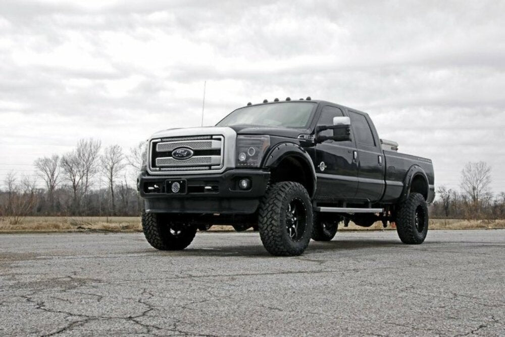 Fits Ford F-250 SD (11-16) LED Light Kit Grill Mount 30" Black Single Row 70770