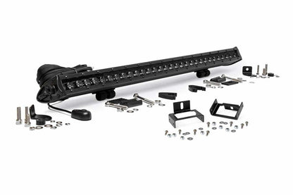 Fits Ford F-250 SD (11-16) LED Light Kit Grill Mount 30" Black Single Row 70770