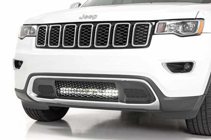 Fits Grand Cherokee WK2(11-20) LED Light Bumper Mount 20" Black Dual 70773DRLA