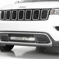 Fits Jeep Grand Cherokee WK2(11-20) LED Light Bumper Mount 20" Chrome Dual 70775
