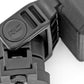 Black Series LED Light Pair; 2 Inch; Flood; Swivel Mount 70802