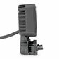 Black Series LED Light Pair; 2 Inch; Flood; Swivel Mount 70802