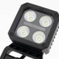 Black Series LED Light Pair; 2 Inch; Flood; Swivel Mount 70802