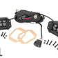 2 Inch Black Series LED Light Pods; Flush Mount; Cool White DRL 70803BLKDRL