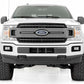 Fits Ford F-150 (18-20) LED Light Kit Grille Mount 10" Black Slimline Pair 70808