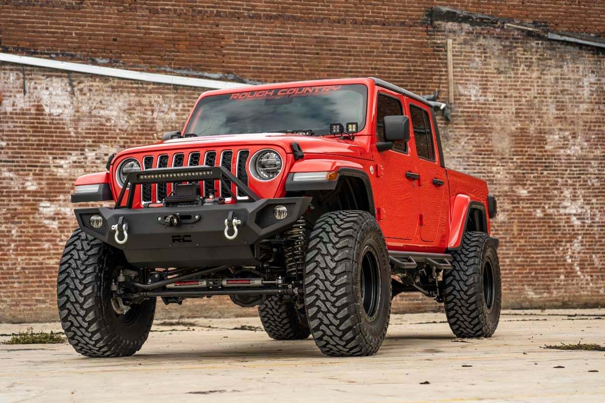 Fits Jeep Gladiator JT(18-24) LED Light Quad Cowl Mount 2" Black Amber DRL 70823