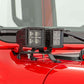 Fits Jeep Gladiator JT(18-24) LED Light Quad Cowl Mount 2" Black Amber DRL 70823