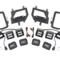 Fits Ford F-150 (15-17) LED Light Kit; Fog Mount; Dual 2" Black Pairs; 0832