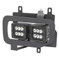 Fits Ford F-150 (15-17) LED Light Kit; Fog Mount; Dual 2" Black Pairs;  70833