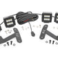 Fits Toyota Tundra(14-21) LED Light Ditch Mount Dual 2" Black Pairs Spot 70835