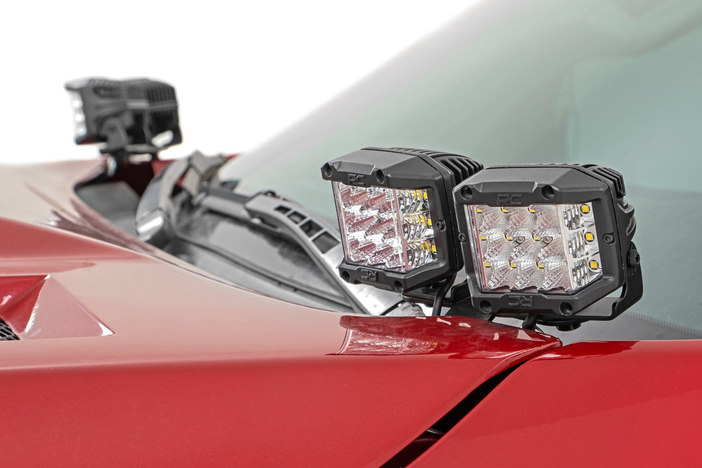 Fits Toyota Tundra(14-21) LED Light Ditch Mount Dual 2" Black Pairs Spot/ 70866