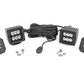2 Inch Black Series LED Light Pods; Spot; Square 70903BL