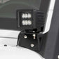 2 Inch Black Series LED Light Pods; Spot; Square 70903BL